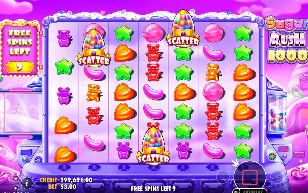 Freispiele mit stehenden Multiplikatorpunkten und Sonderrollen